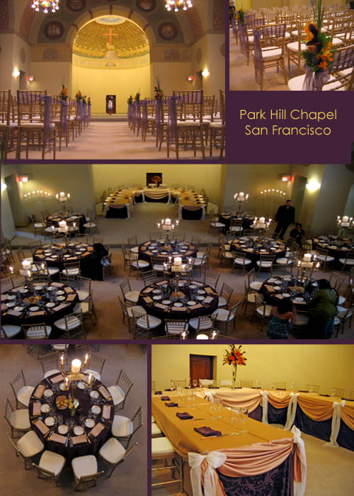 Elegant Purple & Gold San Francisco Wedding